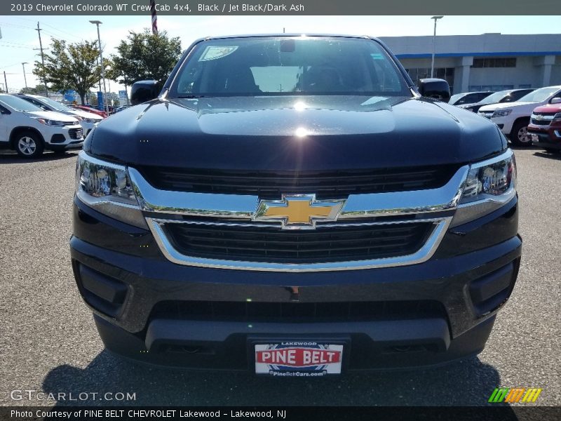 Black / Jet Black/Dark Ash 2019 Chevrolet Colorado WT Crew Cab 4x4