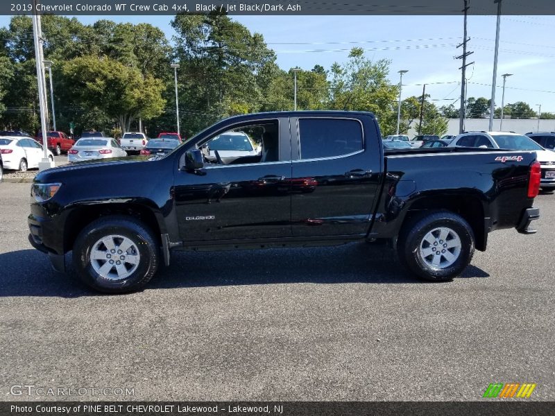 Black / Jet Black/Dark Ash 2019 Chevrolet Colorado WT Crew Cab 4x4