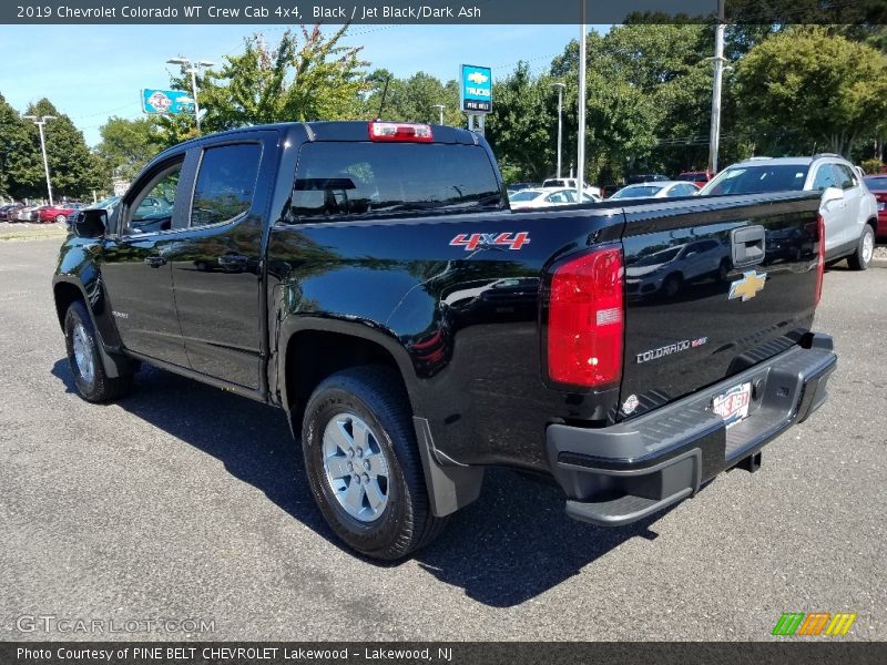 Black / Jet Black/Dark Ash 2019 Chevrolet Colorado WT Crew Cab 4x4