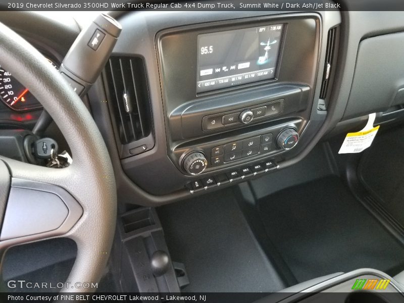 Summit White / Dark Ash/Jet Black 2019 Chevrolet Silverado 3500HD Work Truck Regular Cab 4x4 Dump Truck