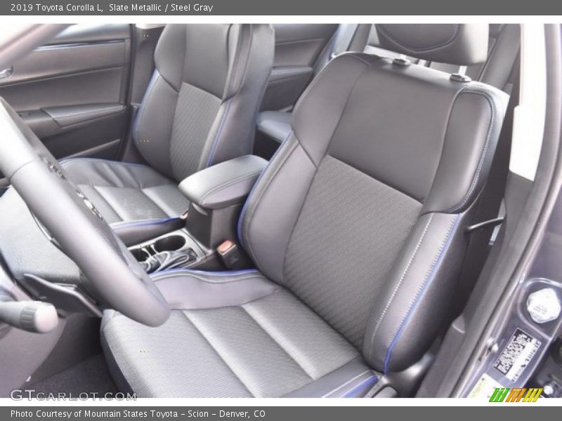 Slate Metallic / Steel Gray 2019 Toyota Corolla L