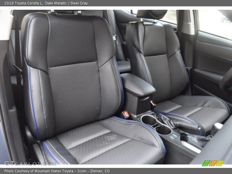 Slate Metallic / Steel Gray 2019 Toyota Corolla L