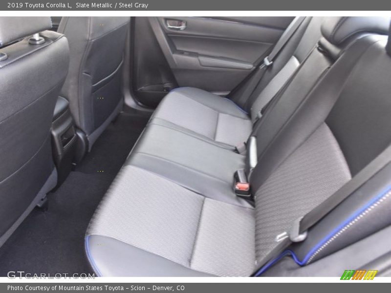 Slate Metallic / Steel Gray 2019 Toyota Corolla L