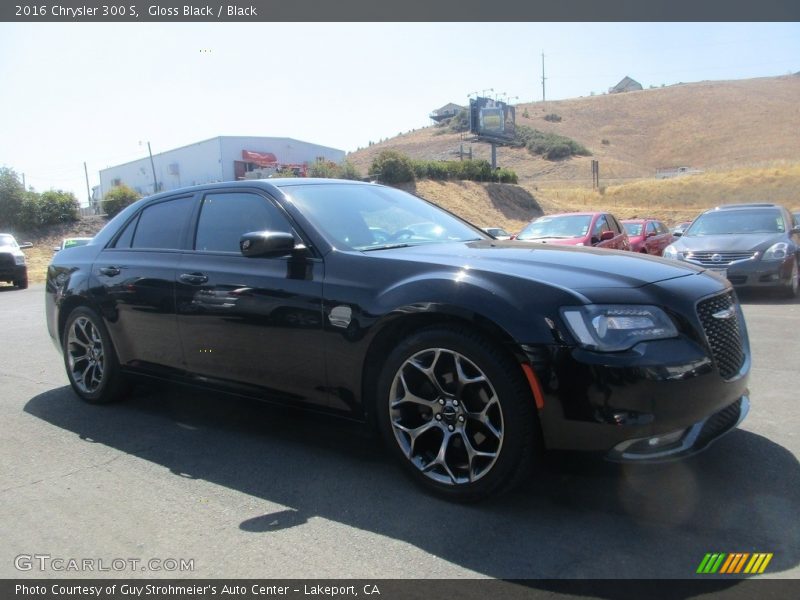 Gloss Black / Black 2016 Chrysler 300 S