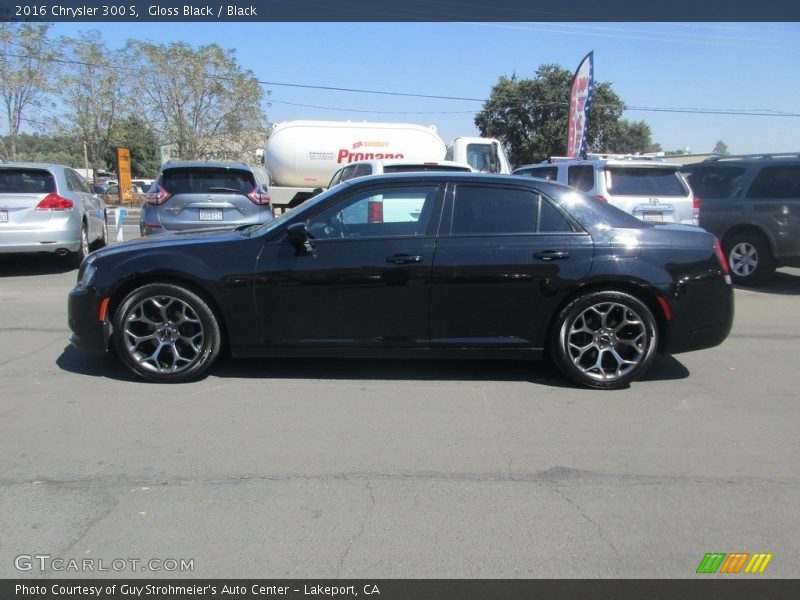 Gloss Black / Black 2016 Chrysler 300 S