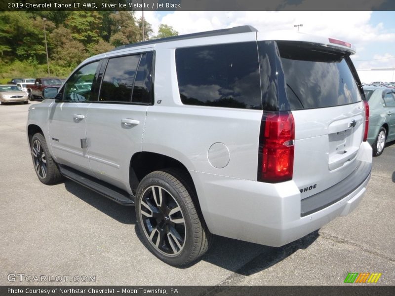 Silver Ice Metallic / Jet Black 2019 Chevrolet Tahoe LT 4WD