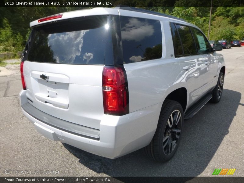 Silver Ice Metallic / Jet Black 2019 Chevrolet Tahoe LT 4WD