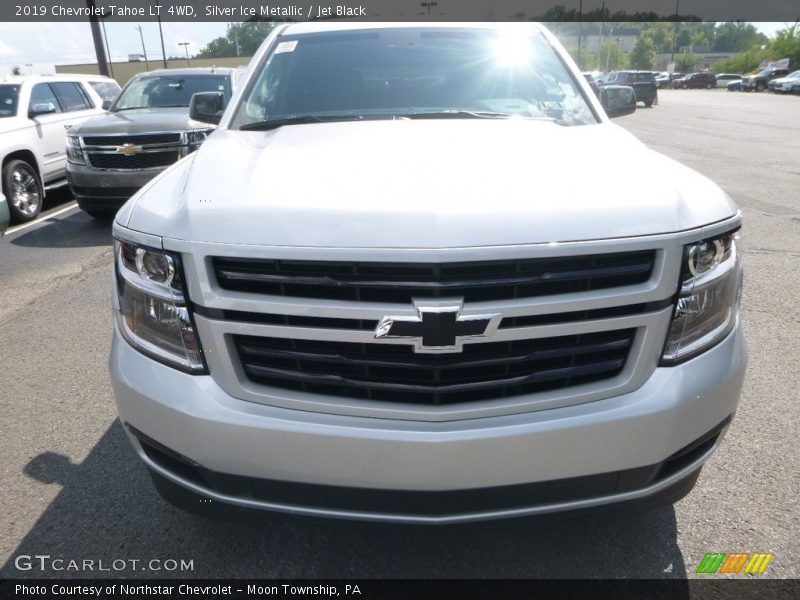 Silver Ice Metallic / Jet Black 2019 Chevrolet Tahoe LT 4WD