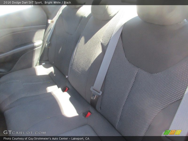 Bright White / Black 2016 Dodge Dart SXT Sport
