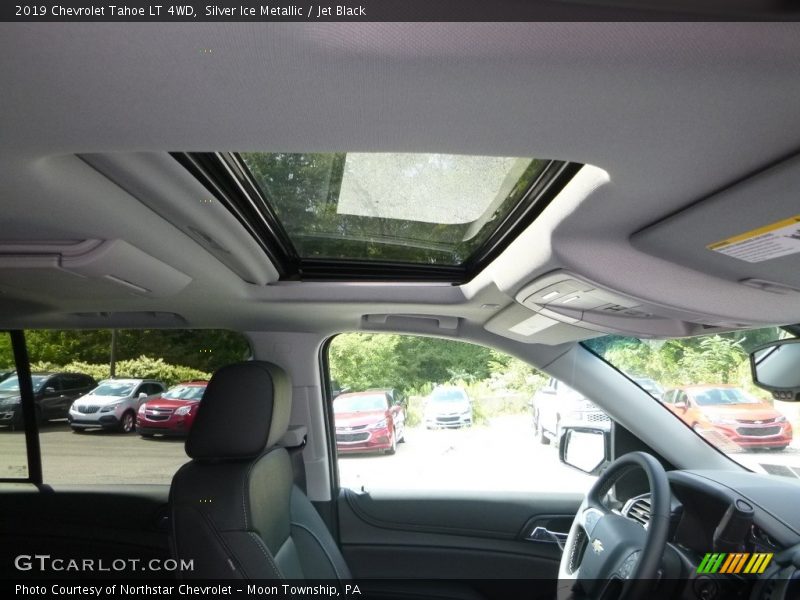 Silver Ice Metallic / Jet Black 2019 Chevrolet Tahoe LT 4WD