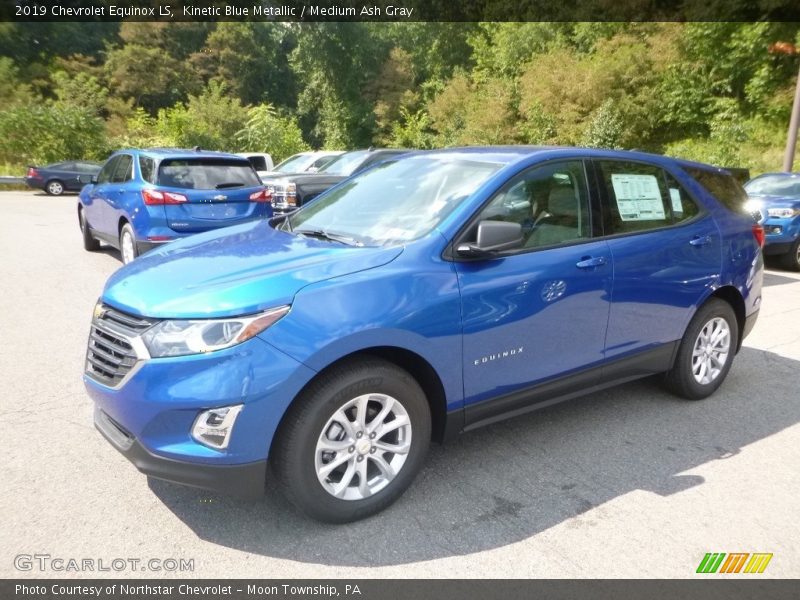 Kinetic Blue Metallic / Medium Ash Gray 2019 Chevrolet Equinox LS
