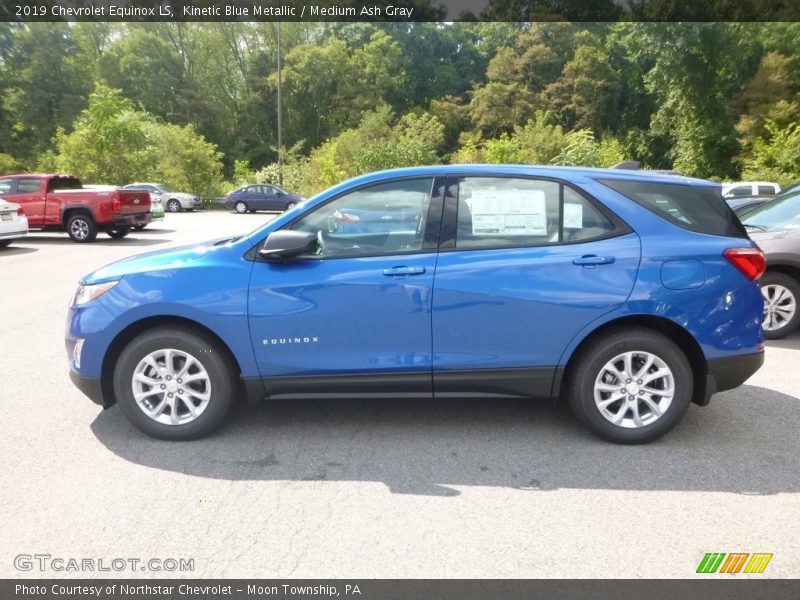 Kinetic Blue Metallic / Medium Ash Gray 2019 Chevrolet Equinox LS