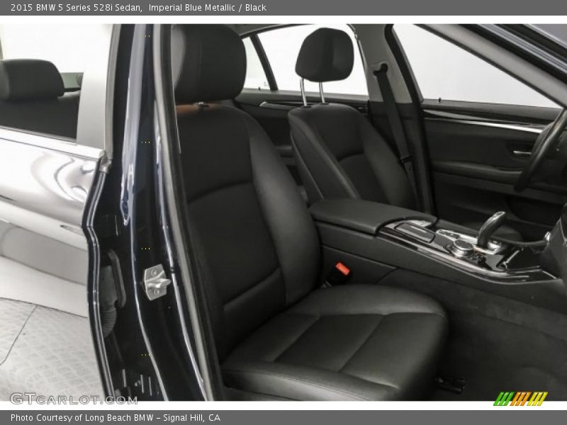 Imperial Blue Metallic / Black 2015 BMW 5 Series 528i Sedan