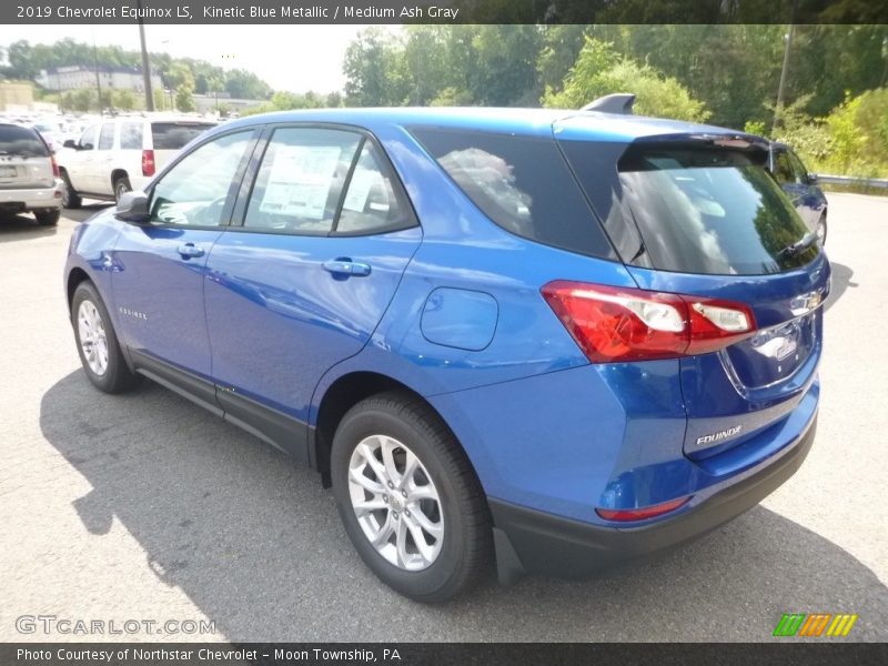 Kinetic Blue Metallic / Medium Ash Gray 2019 Chevrolet Equinox LS