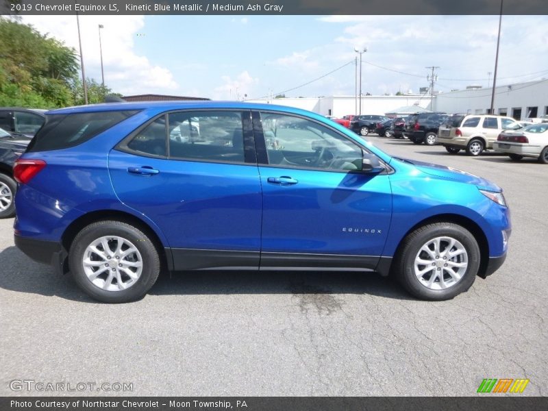 Kinetic Blue Metallic / Medium Ash Gray 2019 Chevrolet Equinox LS