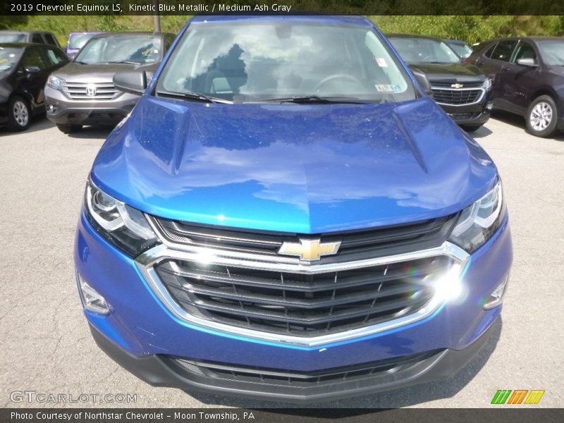 Kinetic Blue Metallic / Medium Ash Gray 2019 Chevrolet Equinox LS