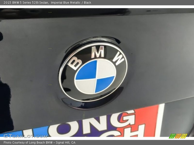 Imperial Blue Metallic / Black 2015 BMW 5 Series 528i Sedan