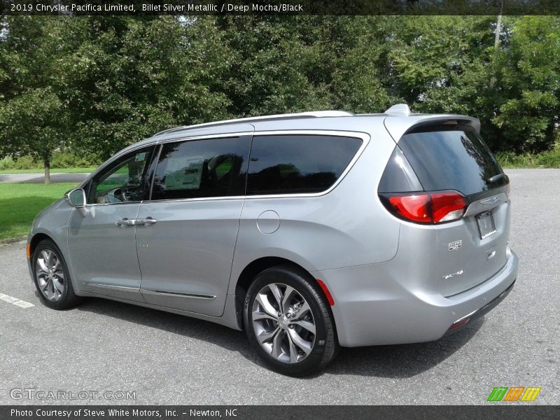 Billet Silver Metallic / Deep Mocha/Black 2019 Chrysler Pacifica Limited