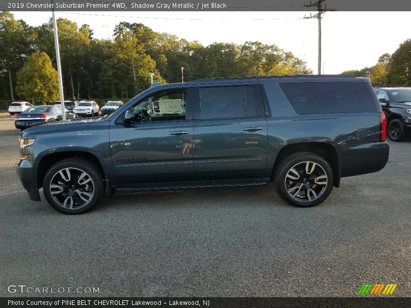 Shadow Gray Metallic / Jet Black 2019 Chevrolet Suburban Premier 4WD