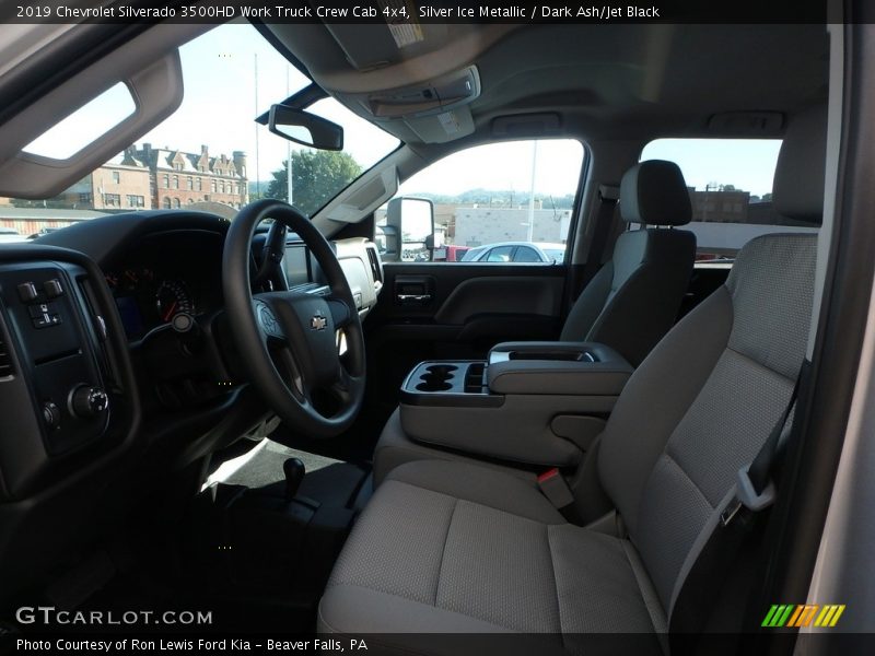 Silver Ice Metallic / Dark Ash/Jet Black 2019 Chevrolet Silverado 3500HD Work Truck Crew Cab 4x4