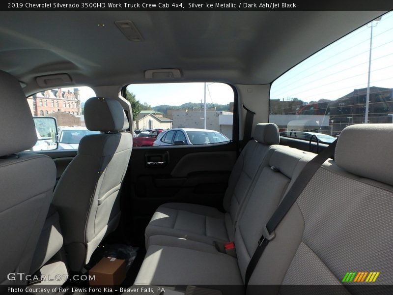 Silver Ice Metallic / Dark Ash/Jet Black 2019 Chevrolet Silverado 3500HD Work Truck Crew Cab 4x4