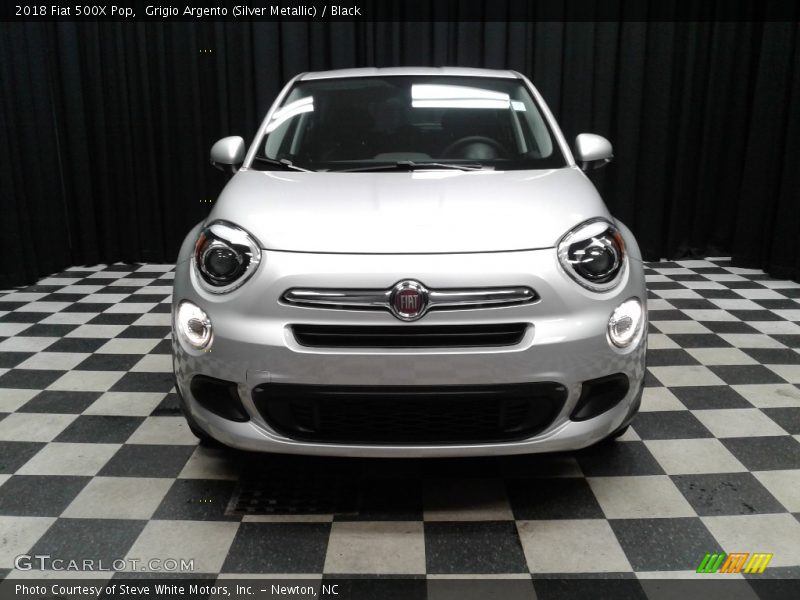 Grigio Argento (Silver Metallic) / Black 2018 Fiat 500X Pop