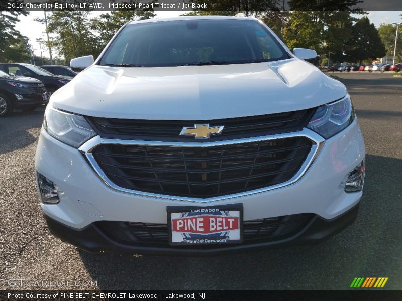 Iridescent Pearl Tricoat / Jet Black 2019 Chevrolet Equinox LT AWD
