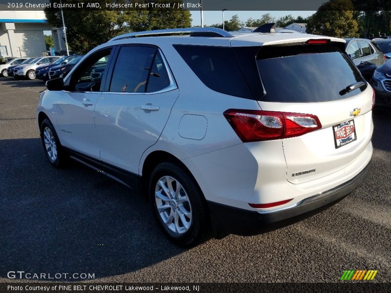 Iridescent Pearl Tricoat / Jet Black 2019 Chevrolet Equinox LT AWD