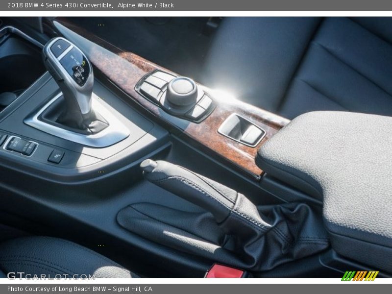 Alpine White / Black 2018 BMW 4 Series 430i Convertible