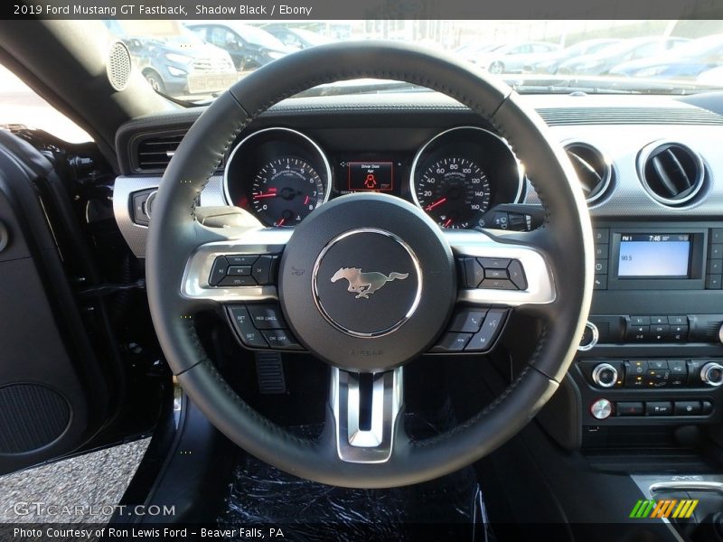 Shadow Black / Ebony 2019 Ford Mustang GT Fastback