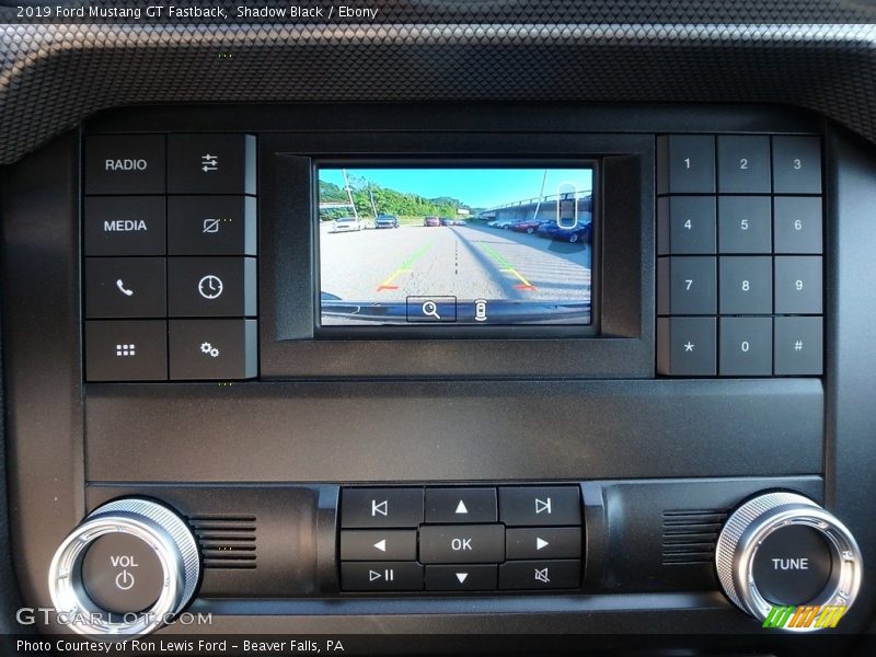 Controls of 2019 Mustang GT Fastback