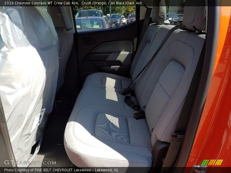 Crush (Orange) / Jet Black/Dark Ash 2019 Chevrolet Colorado WT Crew Cab 4x4
