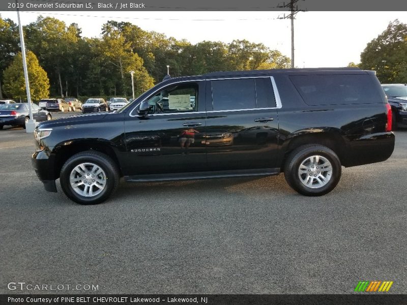 Black / Jet Black 2019 Chevrolet Suburban LS