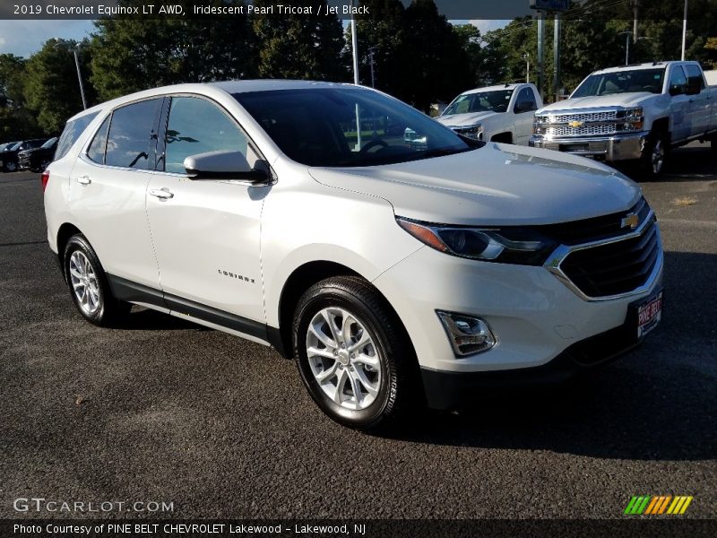 Iridescent Pearl Tricoat / Jet Black 2019 Chevrolet Equinox LT AWD