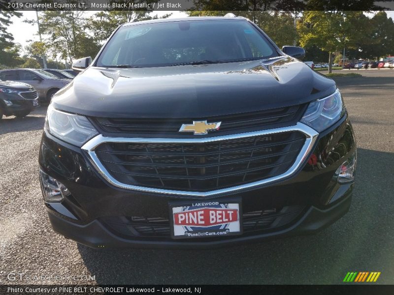 Mosaic Black Metallic / Jet Black 2019 Chevrolet Equinox LT