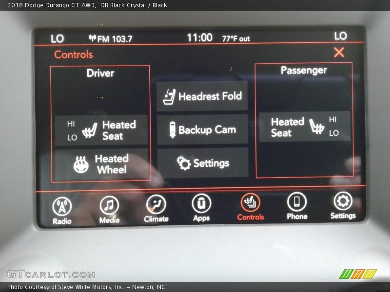 DB Black Crystal / Black 2018 Dodge Durango GT AWD