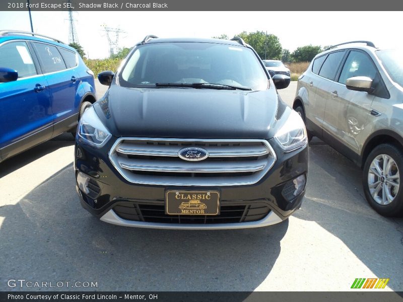 Shadow Black / Charcoal Black 2018 Ford Escape SEL