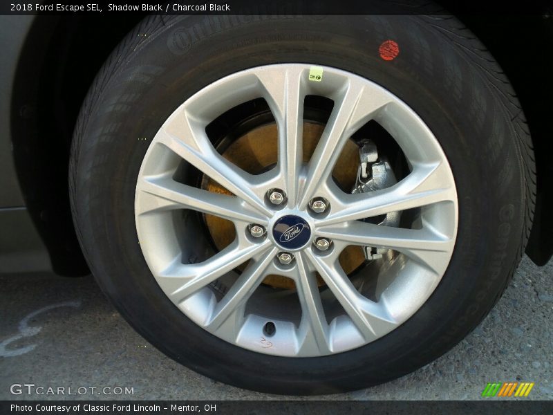 Shadow Black / Charcoal Black 2018 Ford Escape SEL