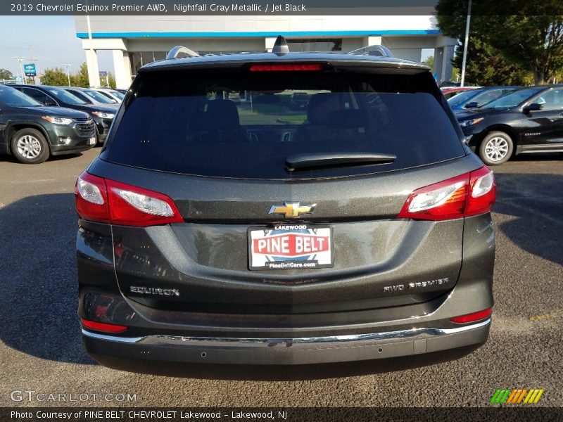 Nightfall Gray Metallic / Jet Black 2019 Chevrolet Equinox Premier AWD