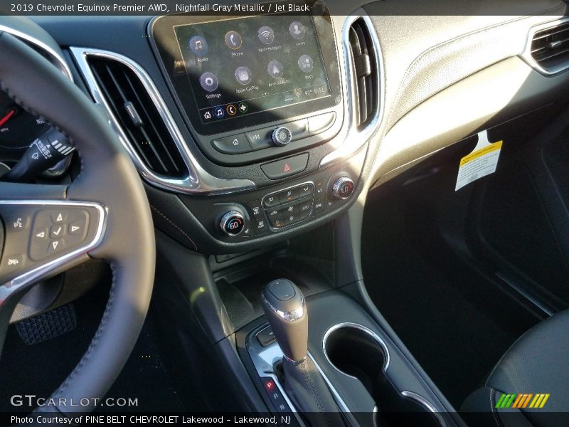 Nightfall Gray Metallic / Jet Black 2019 Chevrolet Equinox Premier AWD
