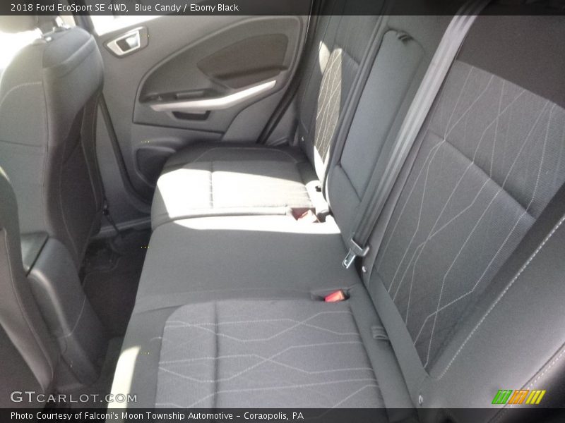 Blue Candy / Ebony Black 2018 Ford EcoSport SE 4WD