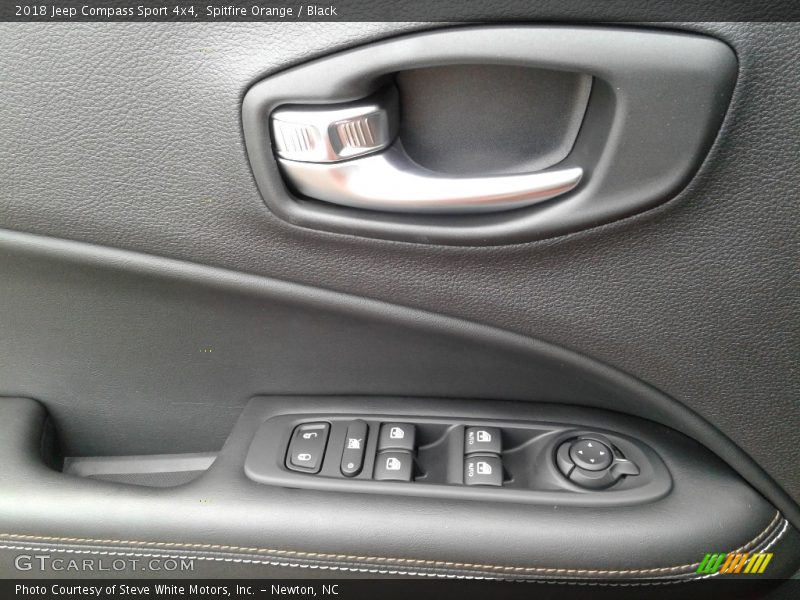 Spitfire Orange / Black 2018 Jeep Compass Sport 4x4