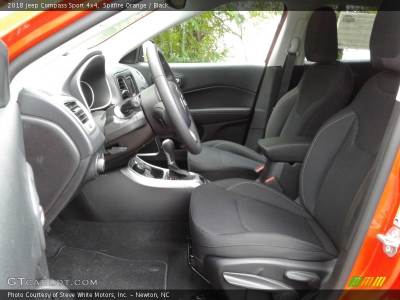 Spitfire Orange / Black 2018 Jeep Compass Sport 4x4