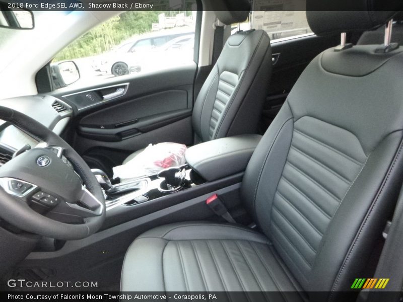 Shadow Black / Ebony 2018 Ford Edge SEL AWD