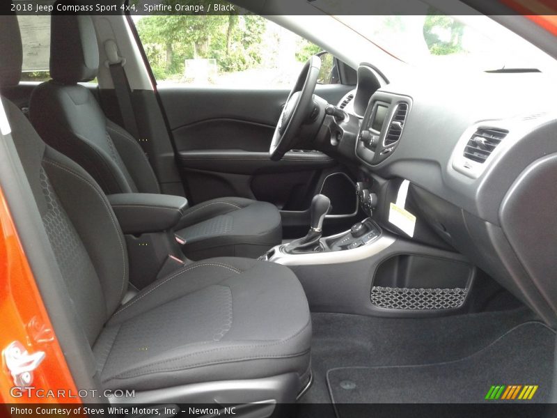 Spitfire Orange / Black 2018 Jeep Compass Sport 4x4