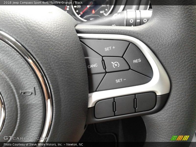 Spitfire Orange / Black 2018 Jeep Compass Sport 4x4