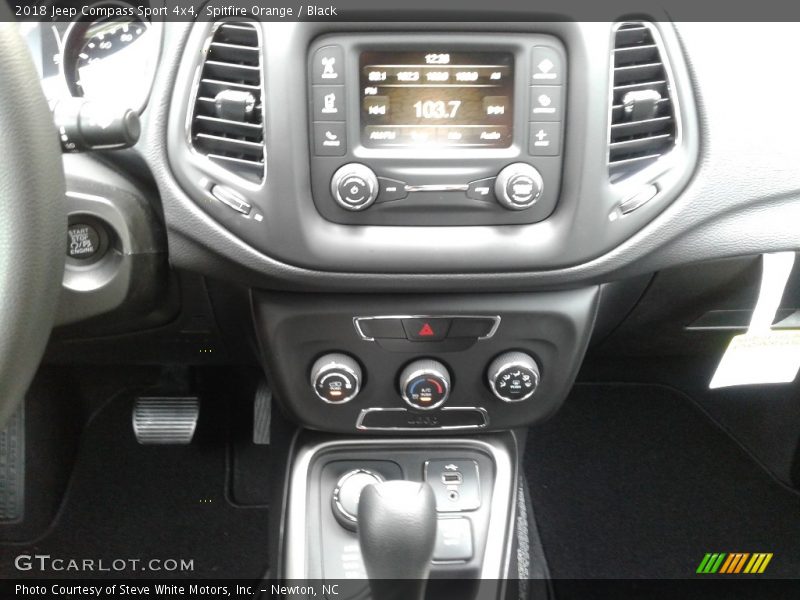 Spitfire Orange / Black 2018 Jeep Compass Sport 4x4