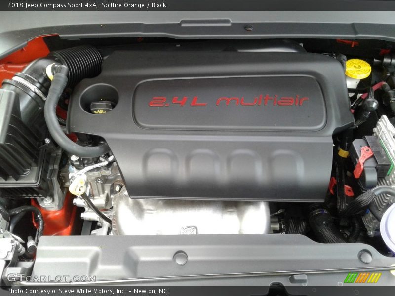 Spitfire Orange / Black 2018 Jeep Compass Sport 4x4