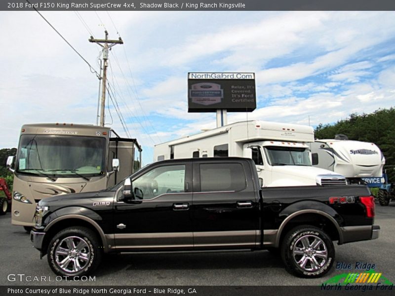 Shadow Black / King Ranch Kingsville 2018 Ford F150 King Ranch SuperCrew 4x4