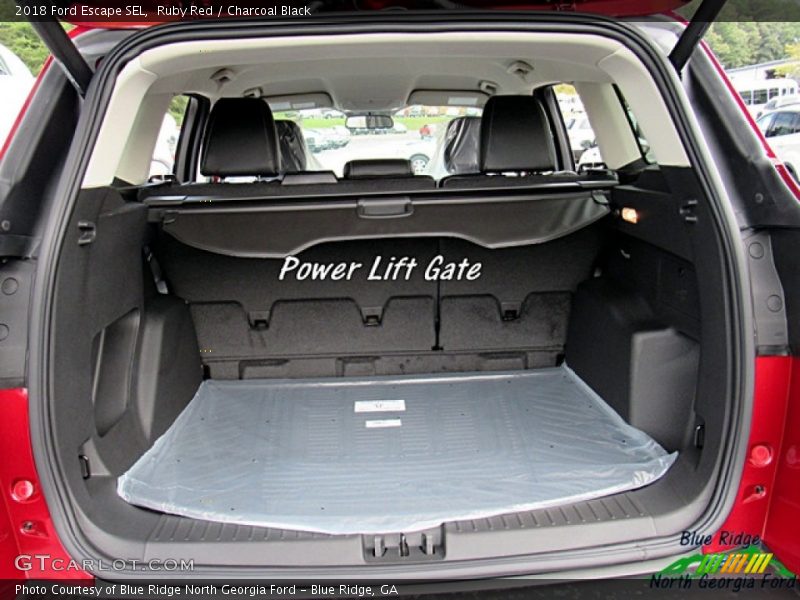 Ruby Red / Charcoal Black 2018 Ford Escape SEL